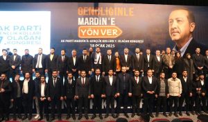 AK Parti Mardin İl Gençlik Kolları 7. Olağan Kongresi Gerçekleştirildi