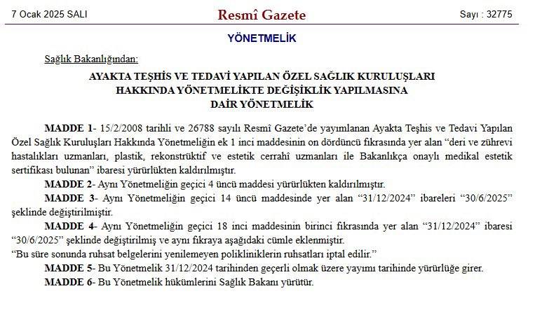 Hekimlerin Hepsi Medikal Estetik Yapabilecek