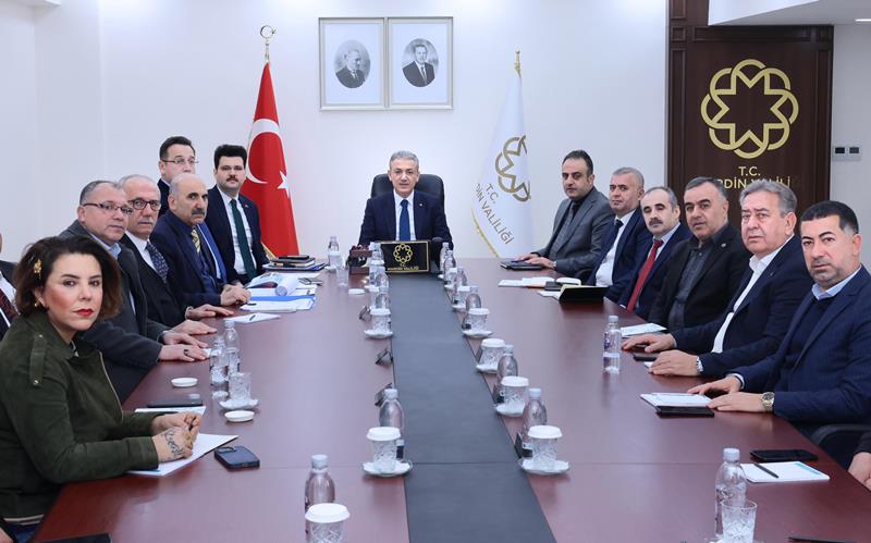 Mardin’de esnafla iştişare toplantısı yapıldı
