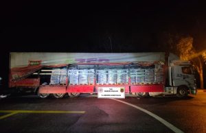 Mardin’de bir tırda 25,5 ton sahte toz deterjan ele geçirildi