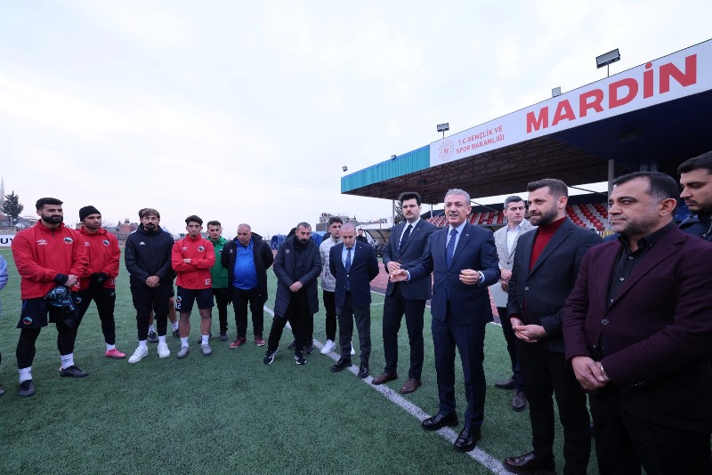 Mardin Valisi’nden Mardin 1969 Spor’a 10 Milyonluk yeni destek sözü