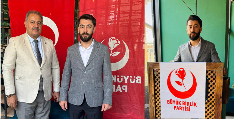 BBP Kızıltepe İlçe Başkanlığına Fatih Aydın Seçildi