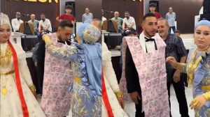 Mardin’de damada 200 liralık banknotlardan oluşan yelek giydirildi