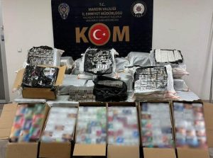 Mardin’de 51 Bin Kaçak Sigara ve 2 Bin Elektronik Nargile Yakalandı