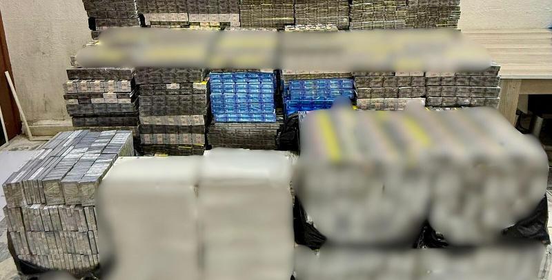 Mardin’de 15 bin 80 paket gümrük kaçağı sigara ele geçirildi