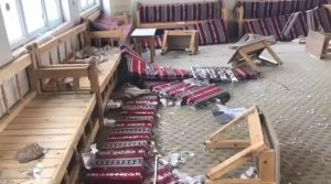 Mardin’de taziye evine girip, eşyalara zarar veren 2 şüpheli gözaltında