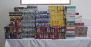 Mardin’de 10 bin 40 paket kaçak sigara ele geçirildi