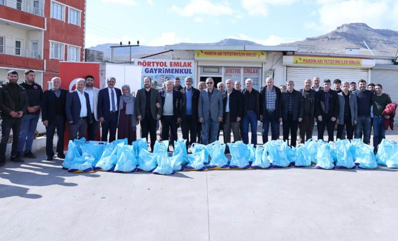 Mardin’de arı üreticilerine destek